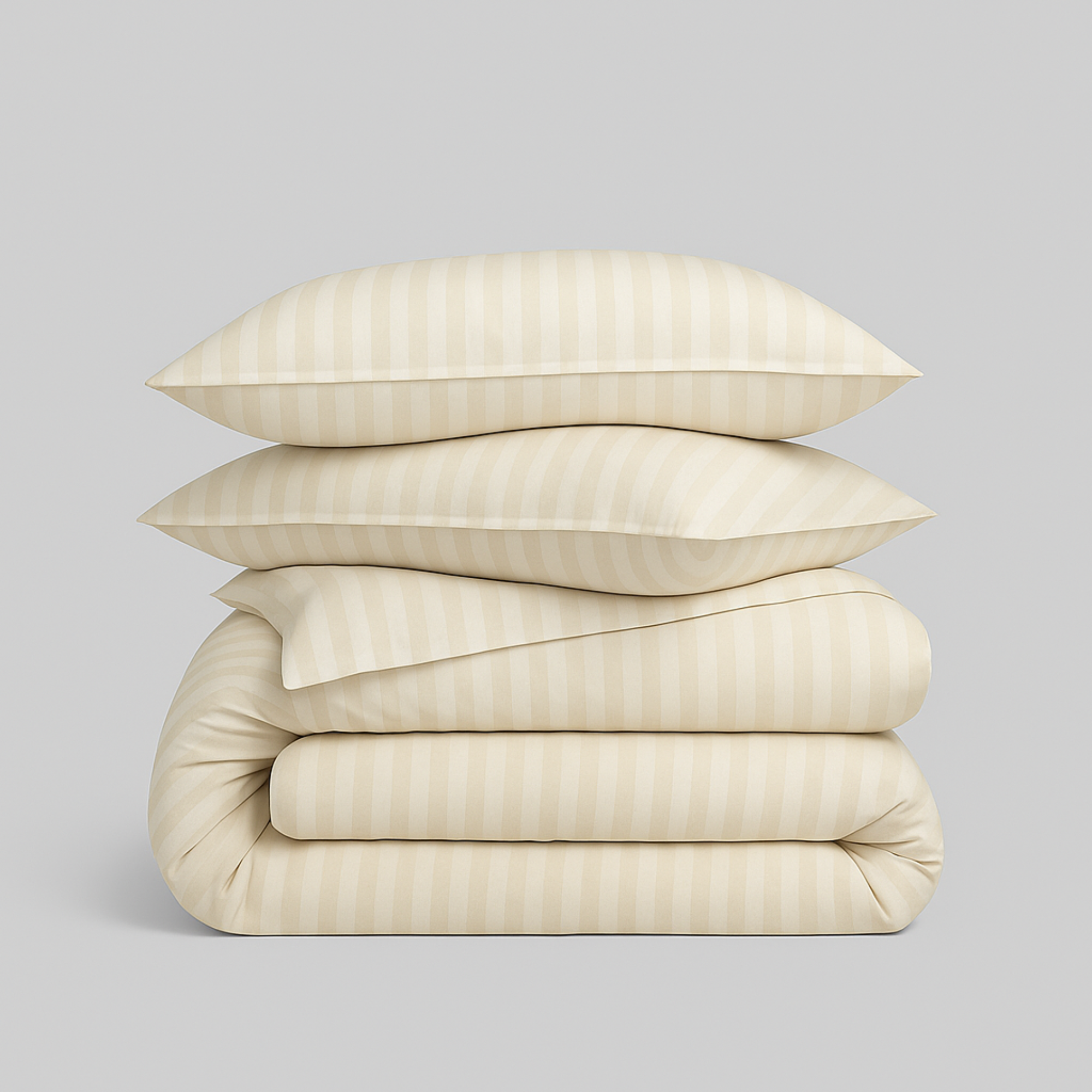 Bamboo Stripe Duvet Cover Set