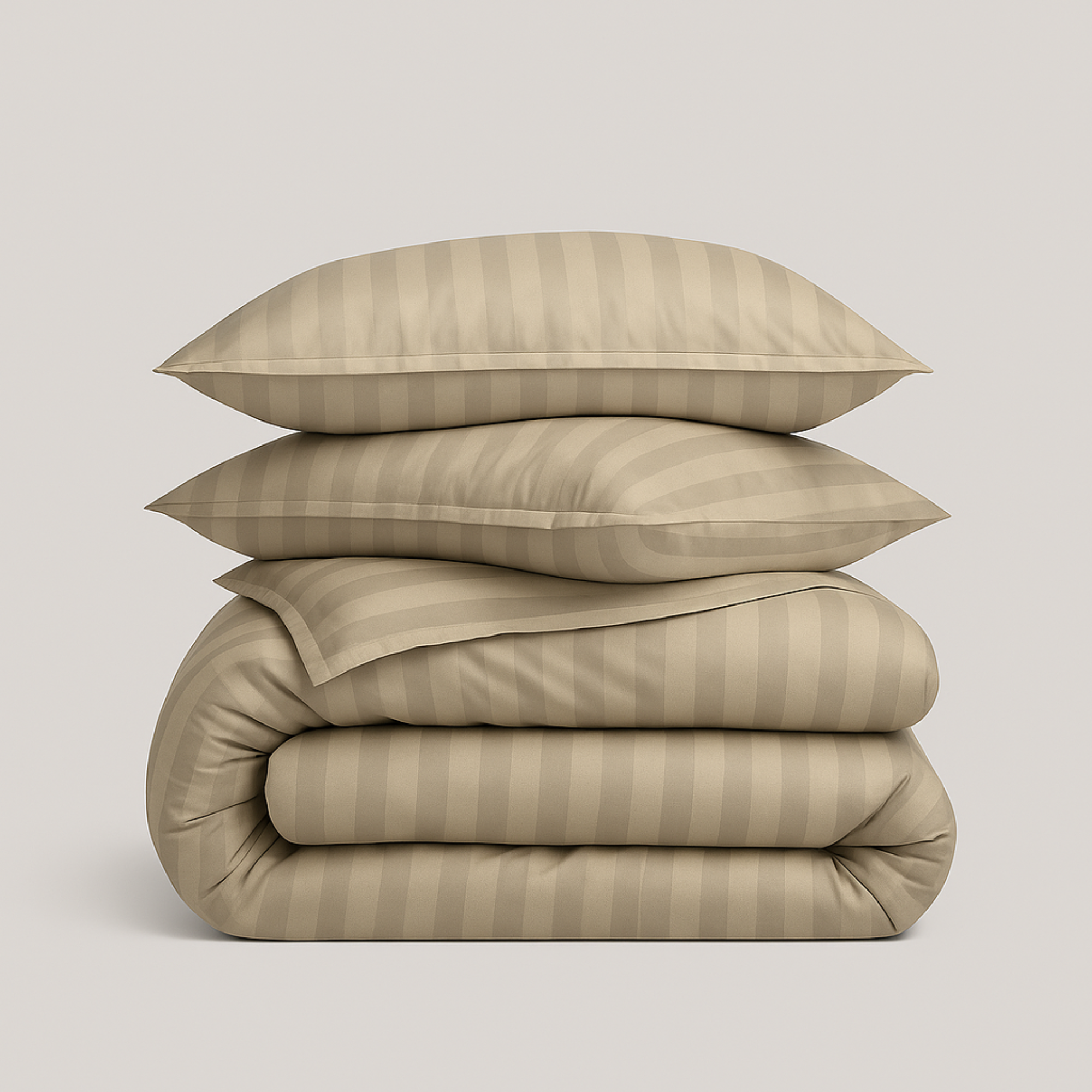 Bamboo Stripe Duvet Cover Set