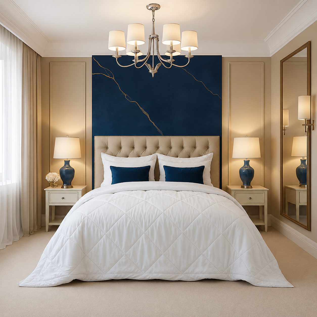 Bamboo Duvet on bed