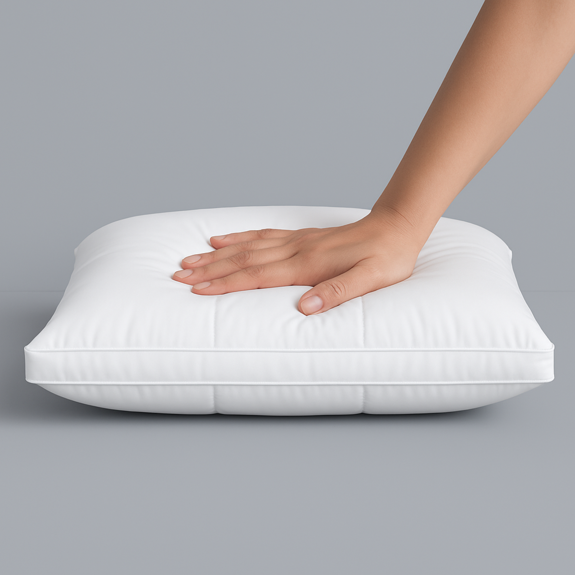 White Down Chamber Lock® Pillow