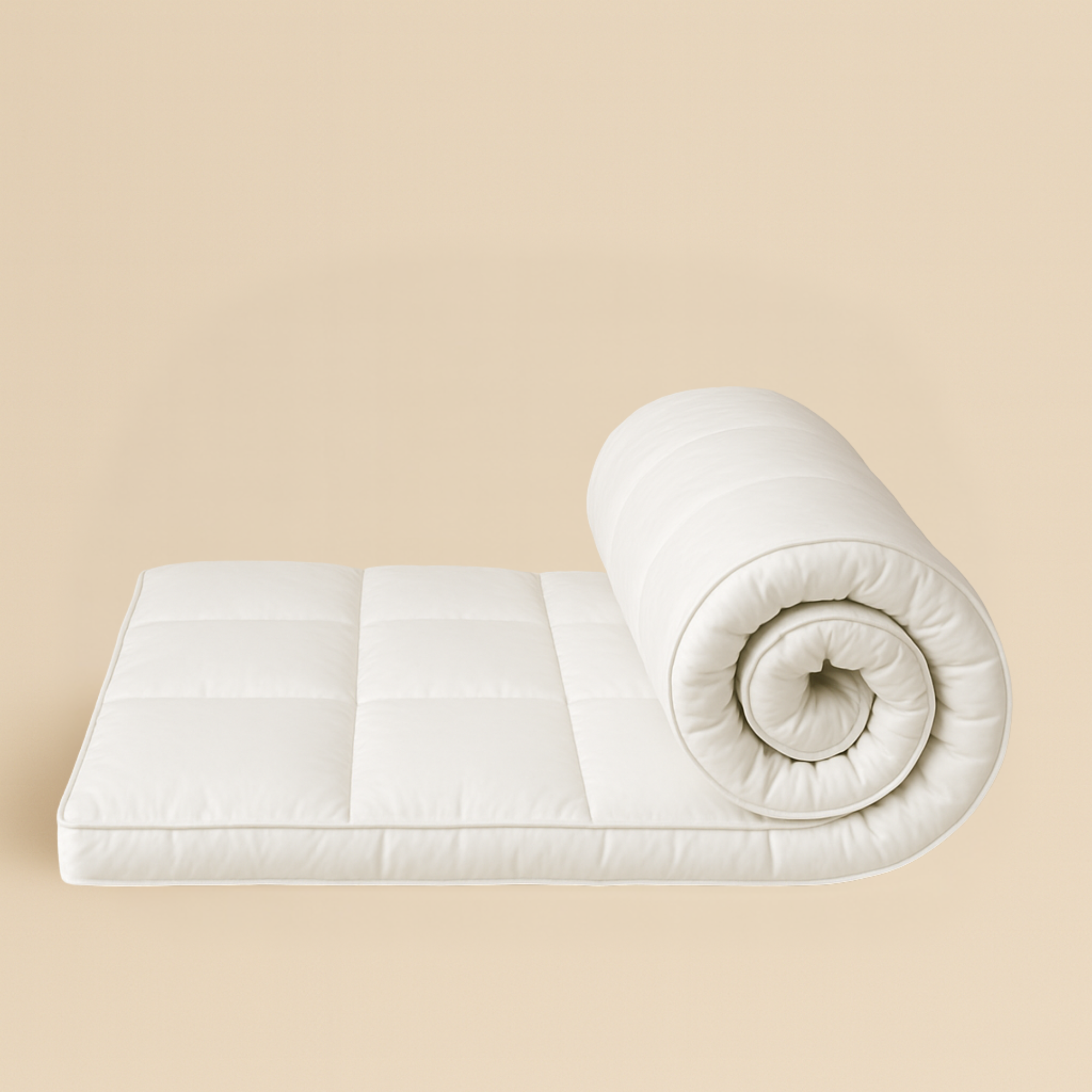 White Goose Down Top Featherbed