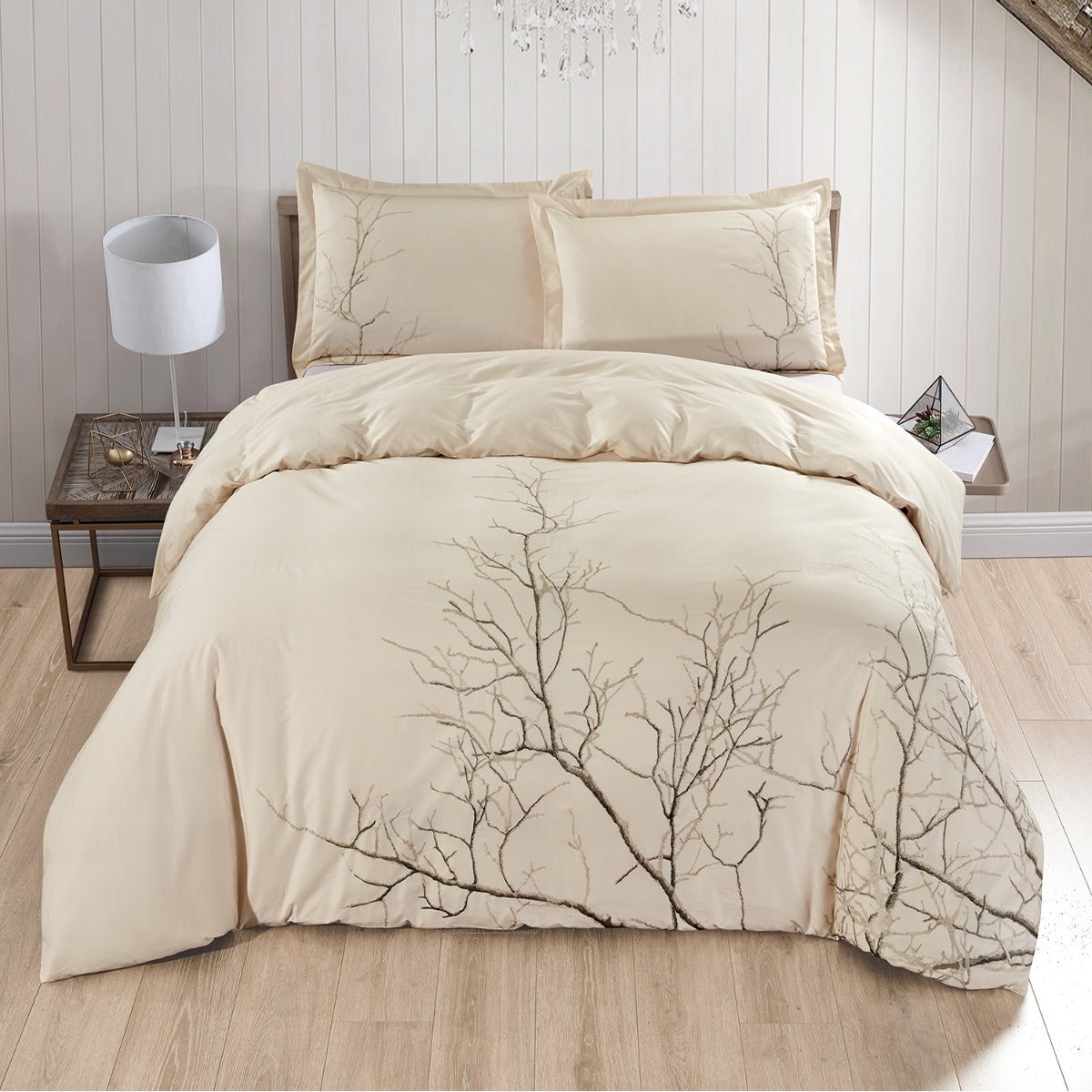 Algonquin Embroidered Duvet Cover Set