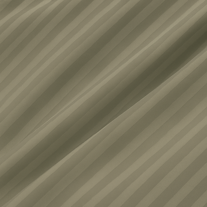 Damask Stripe Duvet Cover Set