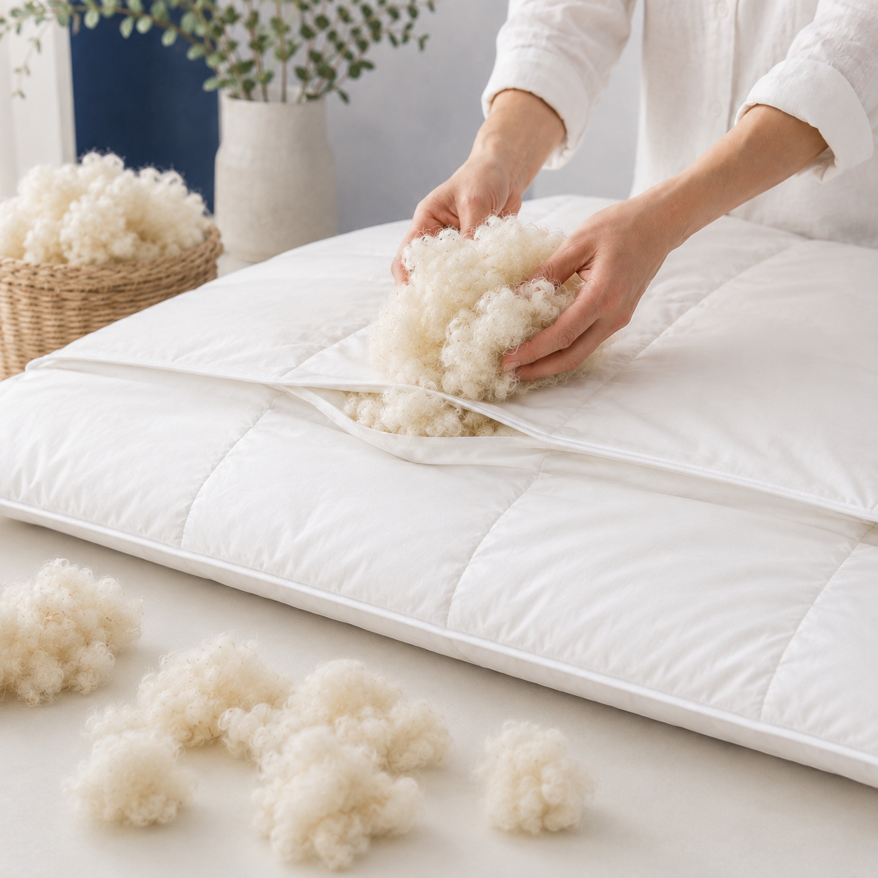 Australian Wool Duvet Hand Select