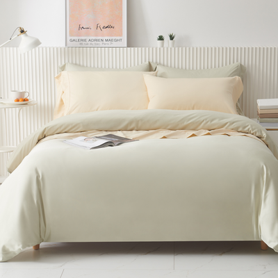 Bamboo Solid Duvet Cover Set