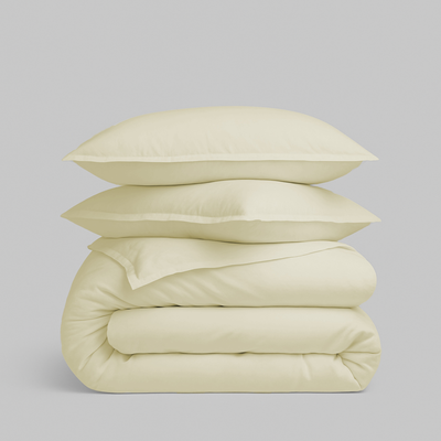 Bamboo Solid Duvet Cover Set
