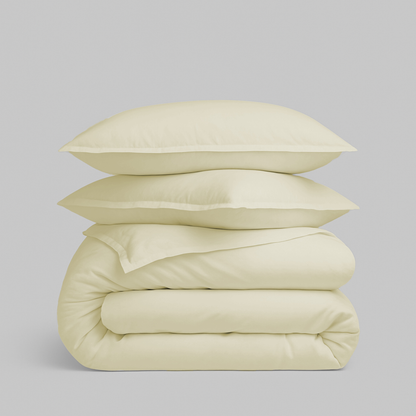 Bamboo Solid Duvet Cover Set