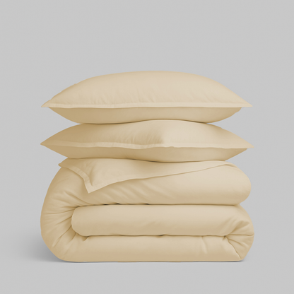 Bamboo Solid Duvet Cover Set