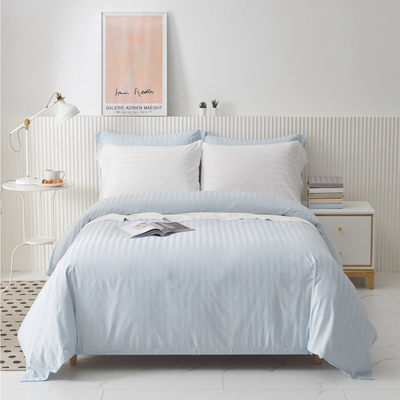 Bamboo Stripe Duvet Cover Set
