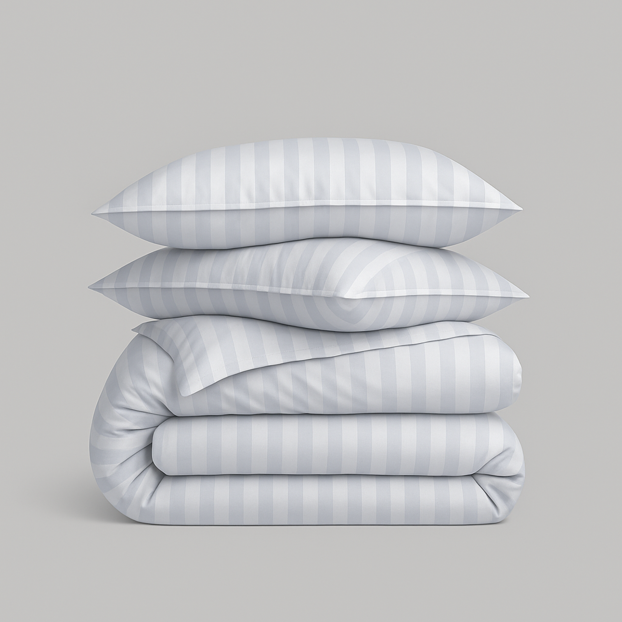 Bamboo Stripe Duvet Cover Set