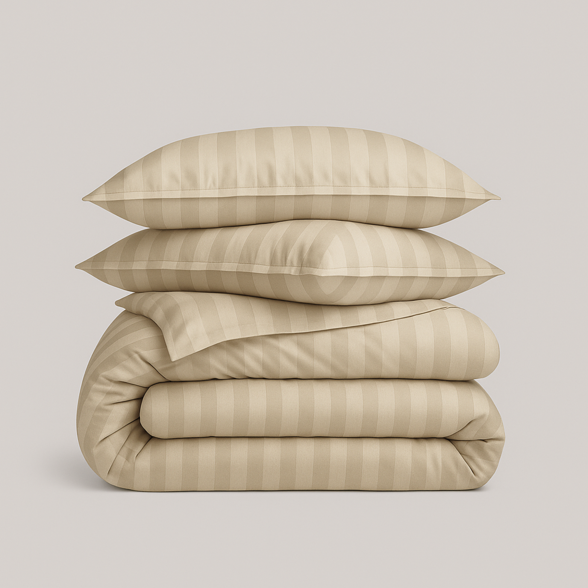 Bamboo Stripe Duvet Cover Set