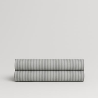 Damask Stripe Fitted Sheet