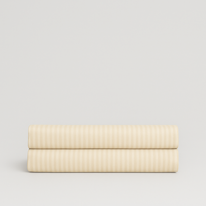 Damask Stripe Fitted Sheet