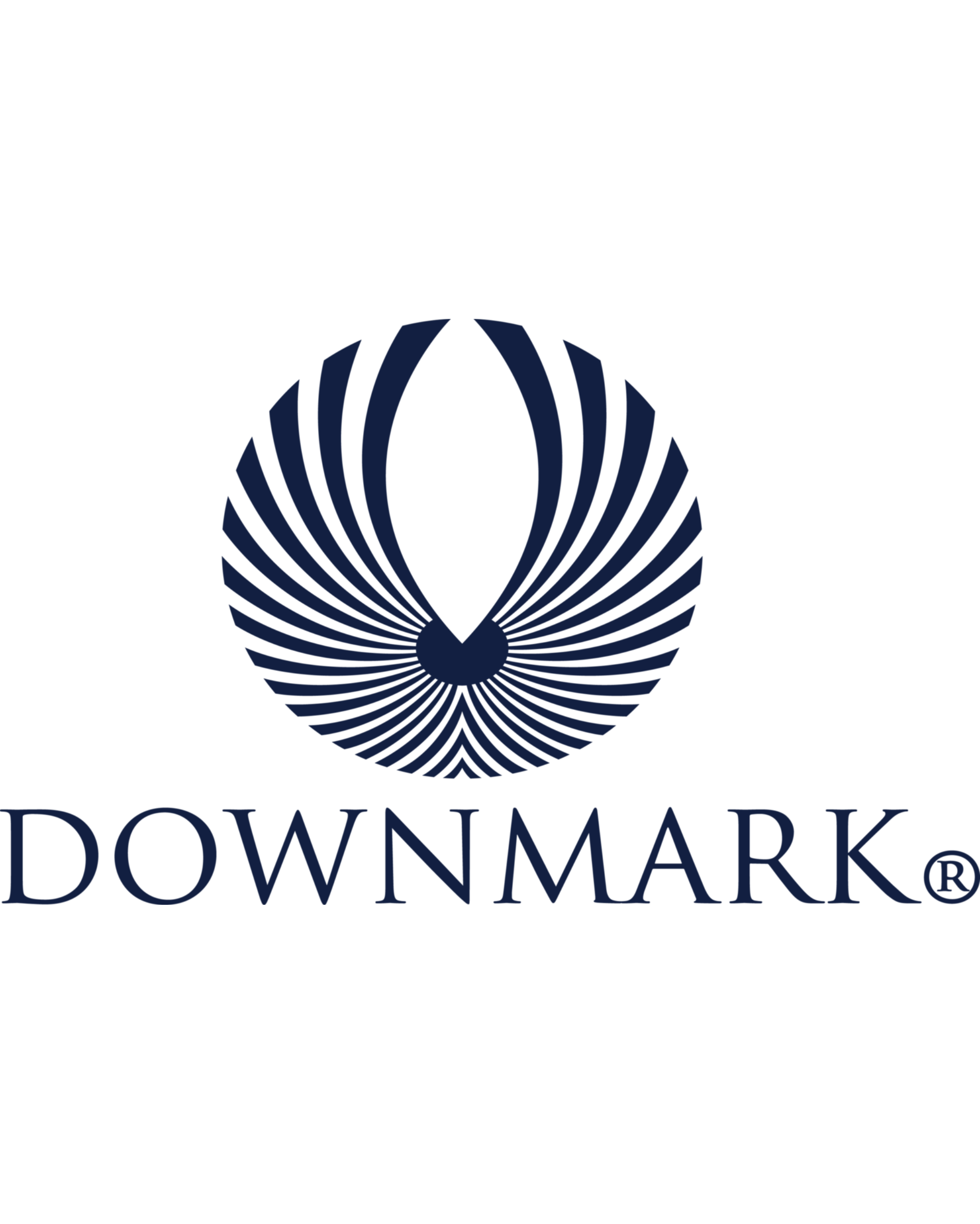 Downmark® logo representing the Down Association of Canada, where Maholi became a board member in 1995.