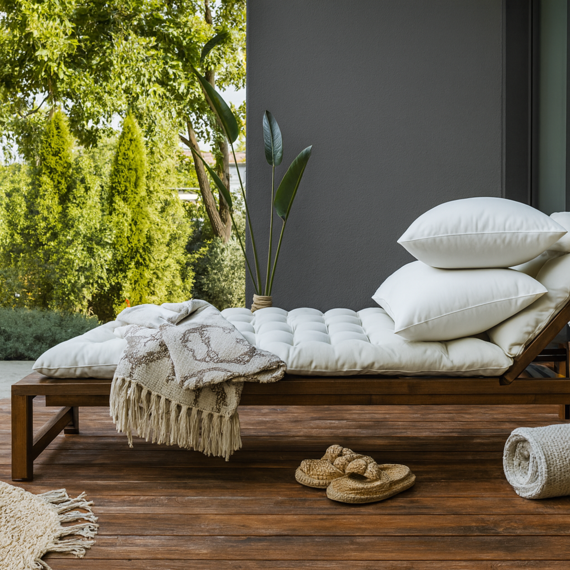 Flower Down Pillow