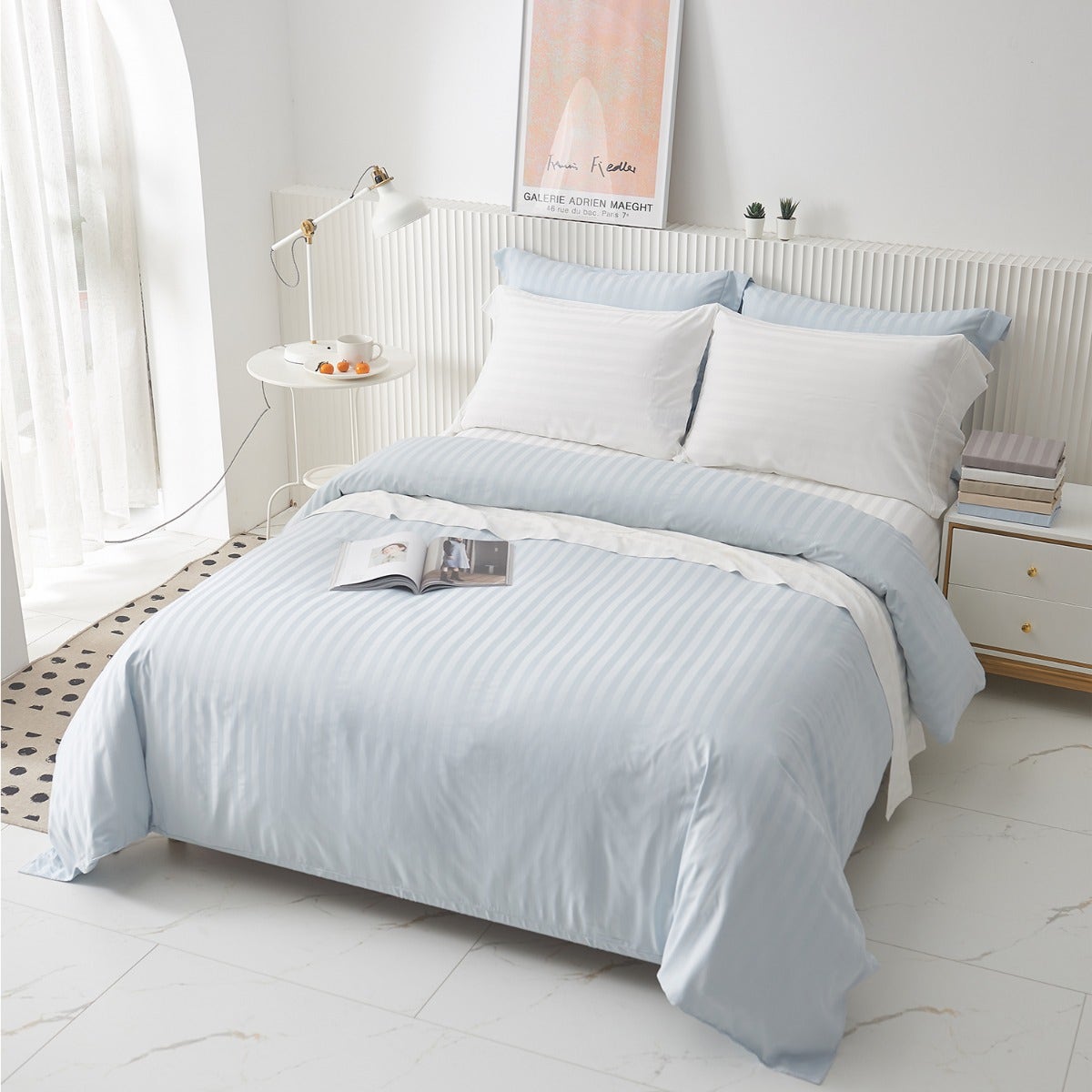 Maholi - Bamboo Stripe Sheet Set