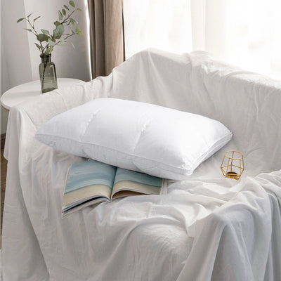 White Goose Down Chamber Lock® Pillow