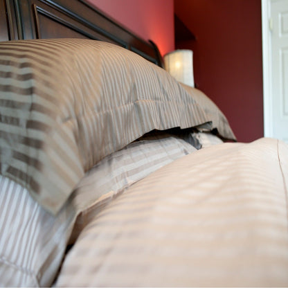 Maholi - Damask Stripe Pillowcases
