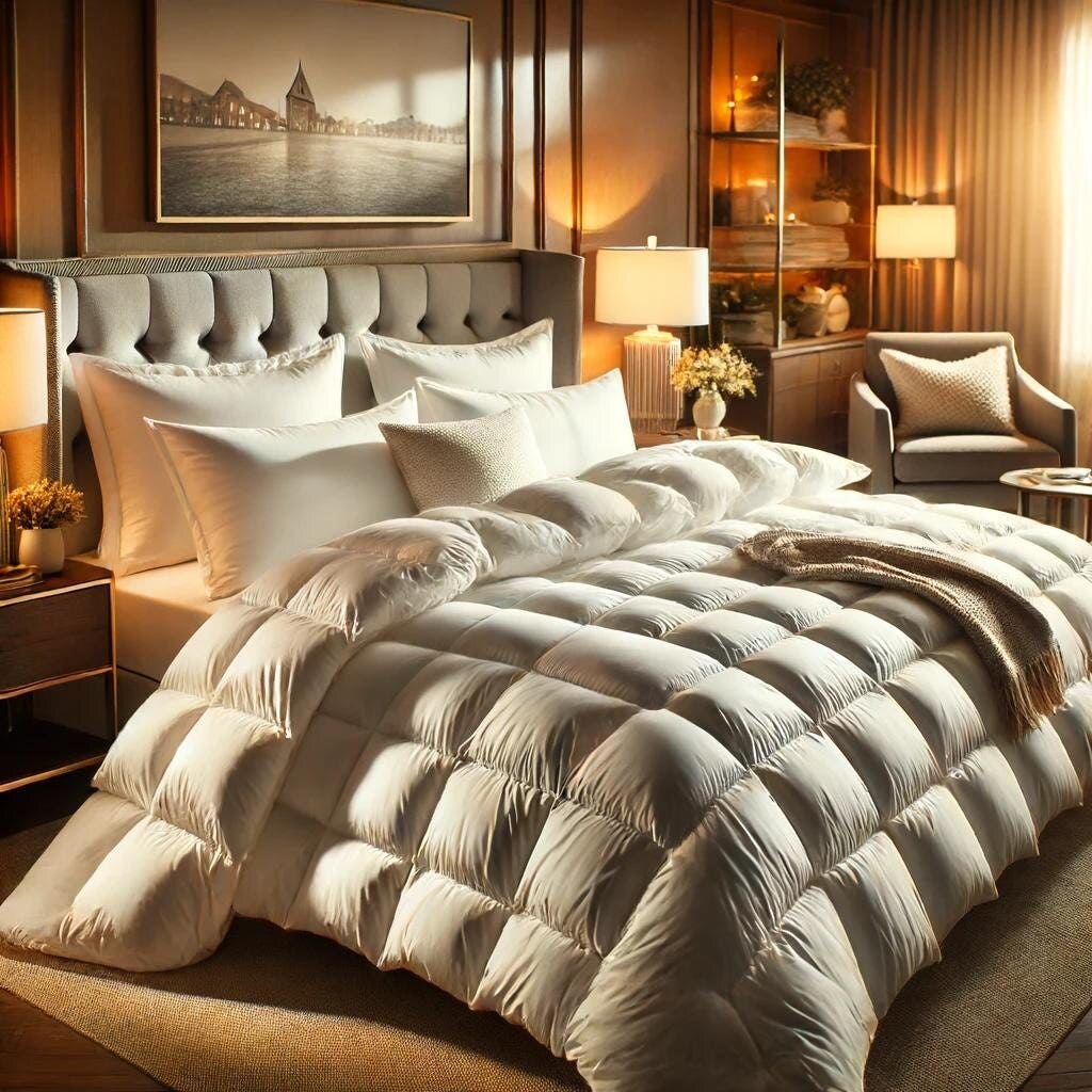 Royal Elite - Canadian Hutterite White Goose Down Duvet